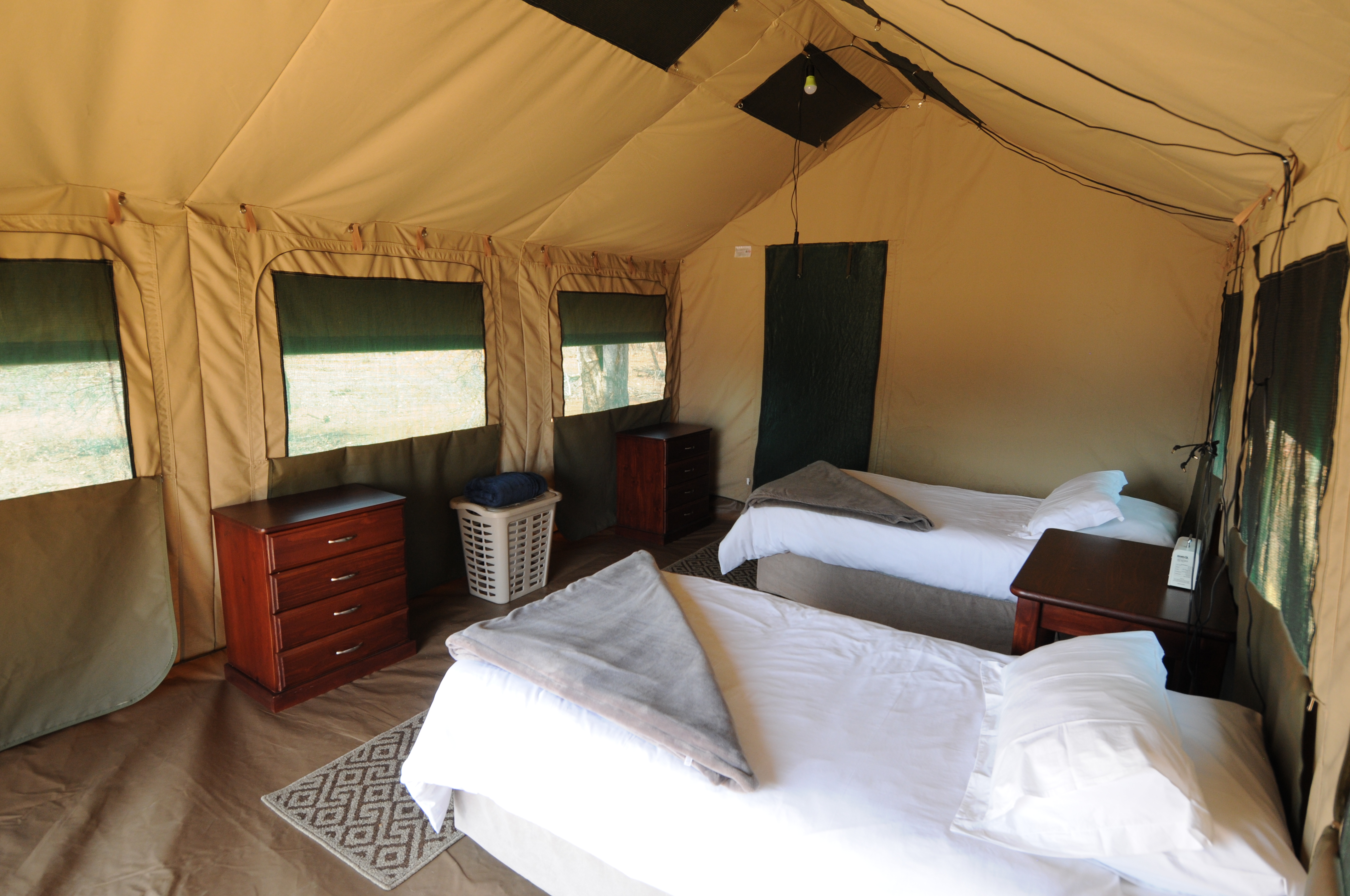 Selati Research Volunteer Camp Tents